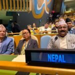 Rajkumar Gupta at UNPFII 2025 in New York Nepali delegation participating in UNPFII session Minister Gupta in bilateral meeting at UNPFII 2025