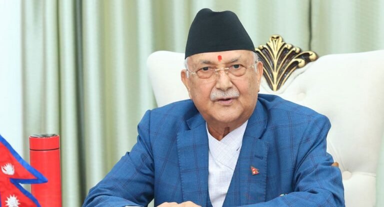 प्रधानमन्त्री केपी शर्मा ओली