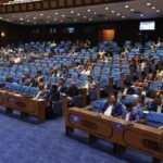 Lawmakers attending the Nepal Federal Parliament budget session 2025 House of Representatives session in Kathmandu National Assembly reviewing government policy and budget proposals